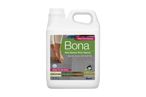 Bona Spray Mop Cleaner Refill 2.5L for Hard Flooring